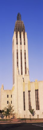 Framed Boston Avenue United Methodist Church in Tulsa, Oklahoma, USA Print