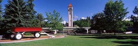 Framed Riverfront Park at Spokane, Washington State, USA Print