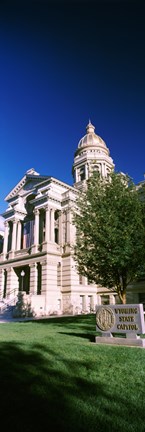 Framed Wyoming State Capitol Building, Cheyenne, Wyoming, USA Print