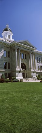Framed Facade of a government building, Missoula County Courthouse, Missoula, Montana Print