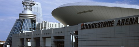 Framed Central Police Precinct at Bridgestone Arena, Nashville, Tennessee Print