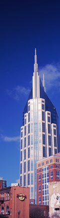 Framed Low angle view of the BellSouth Building in Nashville, Tennessee, USA Print