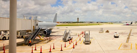 Framed Airport, Fort Lauderdale, Florida, USA Print