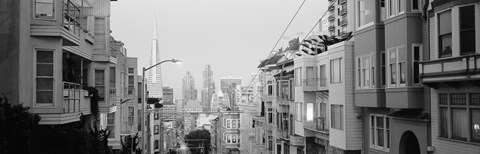Framed USA, California, San Francisco, Apartment in San Francisco Print