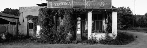 Framed General Store, Pomona, Illinois, USA Print