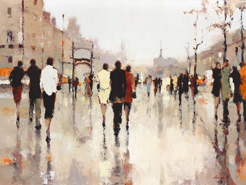 Framed Lone Lilly Print