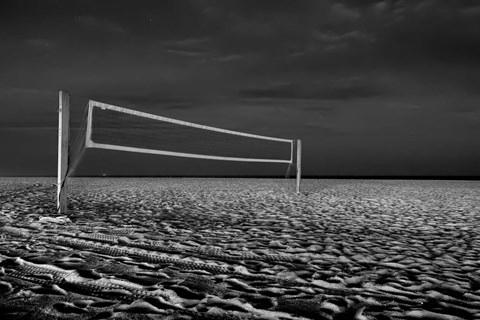 Framed Night Volley Print