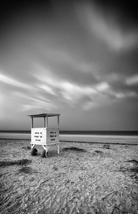 Framed Night Swimming Print