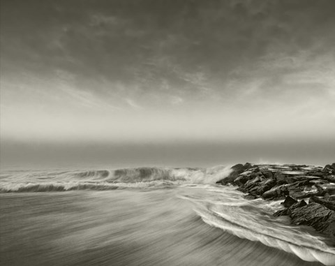 Framed Swells II Print