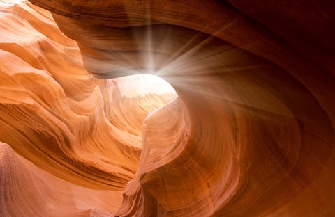 Framed Searching Light II Print