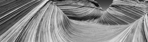 Framed Wave II Print