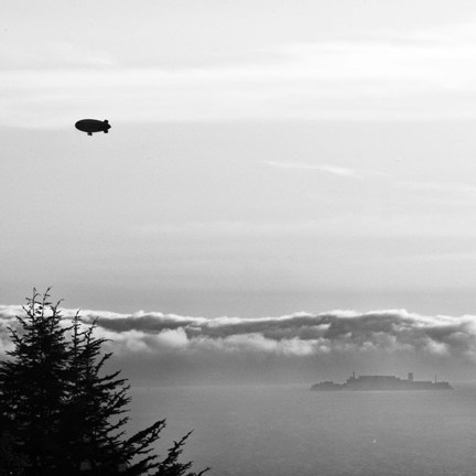 Framed Escape from Alcatraz Print