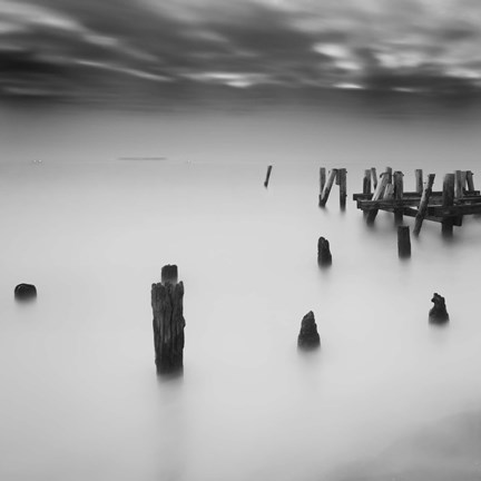 Framed Night Ferry Print