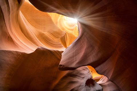 Framed Searching Light III Print