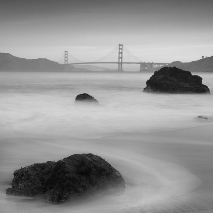 Framed Rocks And Gg 2 Print