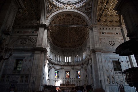 Framed Como Cathedral, Como, Lombardy, Italy Print