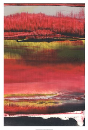 Framed Magenta Solstice II Print