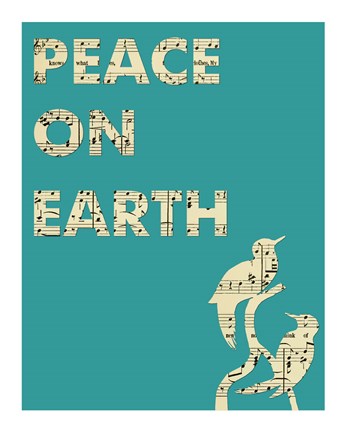 Framed Peace On Earth Print
