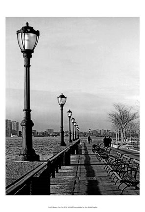 Framed Battery Park City III Print