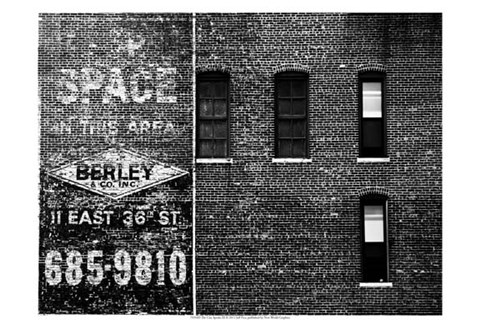 Framed City Speaks III Print