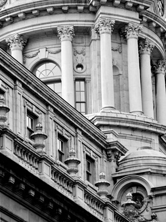 Framed NYC Architecture V Print