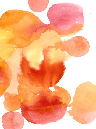 Framed Fire Water II Print