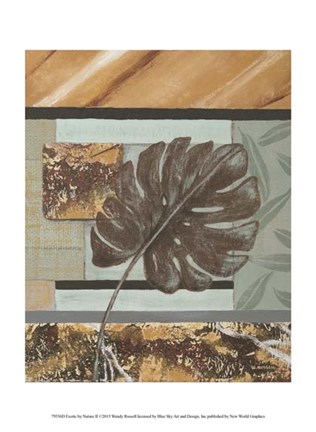 Framed Exotic by Nature II Print