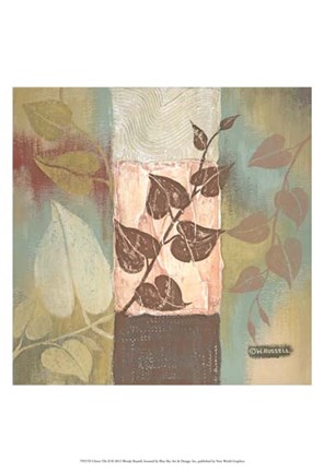 Framed Clover Tile II Print