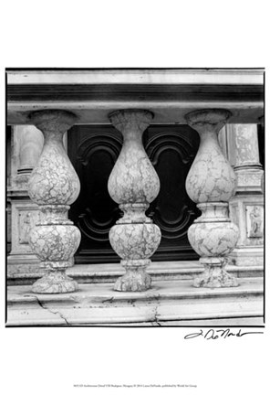 Framed Architecture Detail VIII Budapest Print