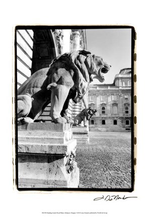 Framed Standing Guard, Royal Palace Print