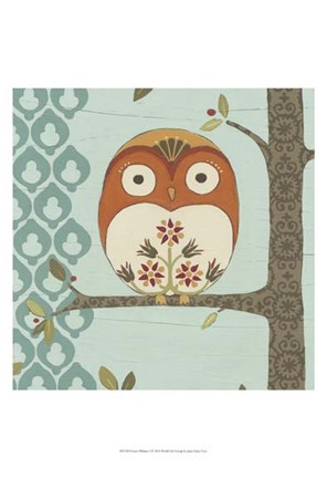 Framed Forest Whimsy I Print