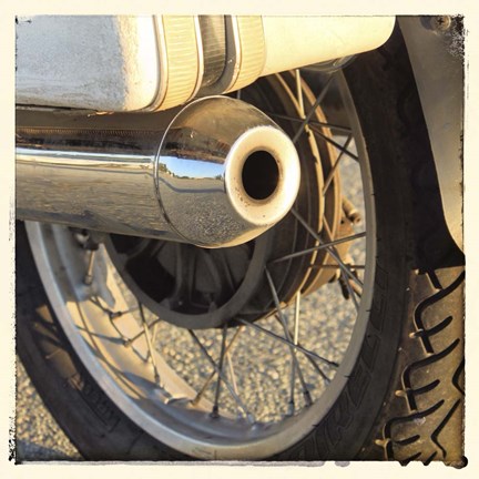 Framed Sunset Ride III Print