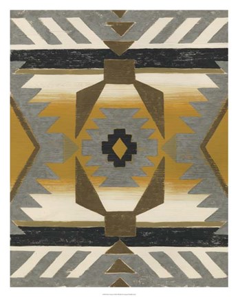 Framed River Canyon I Print