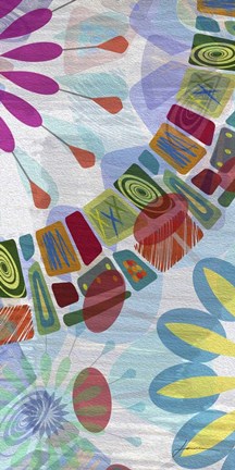 Framed Midway Panels I Print