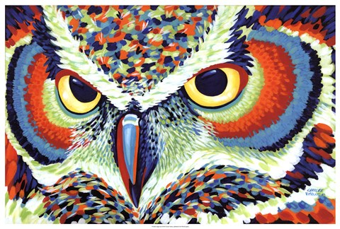 Framed Bright Eyes Print