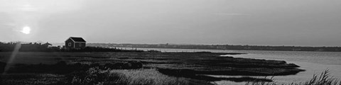 Framed Shore Panorama VI Print