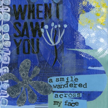 Framed Smile I Print