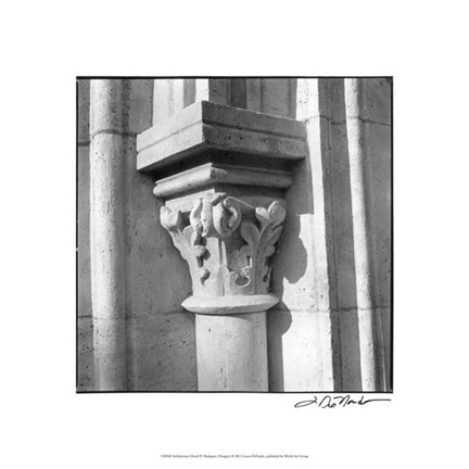 Framed Architecture Detail IV Budapest Print