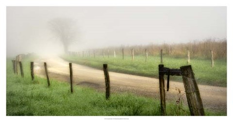 Framed Around the Bend Print
