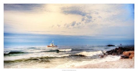 Framed Heading to Sea Print
