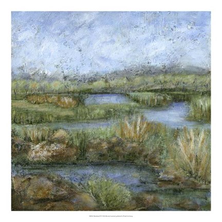 Framed Marshland IV Print