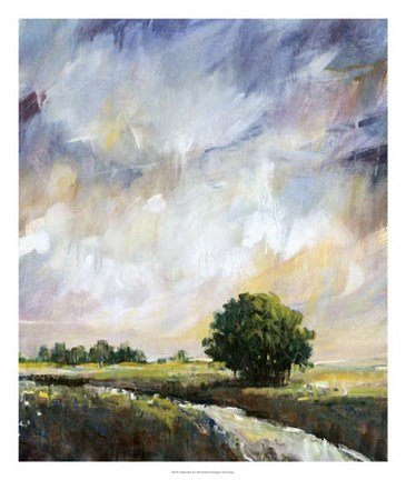 Framed Amber Glow II Print