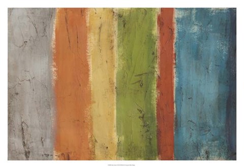 Framed Mesa Strata I Print