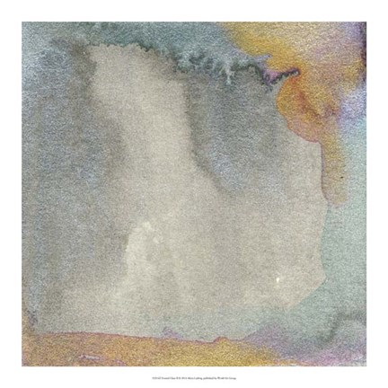 Framed Frosted Glass II Print