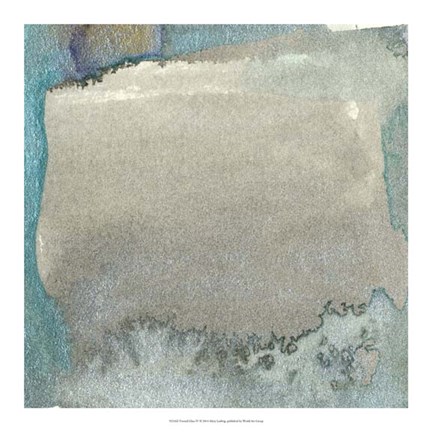 Framed Frosted Glass IV Print