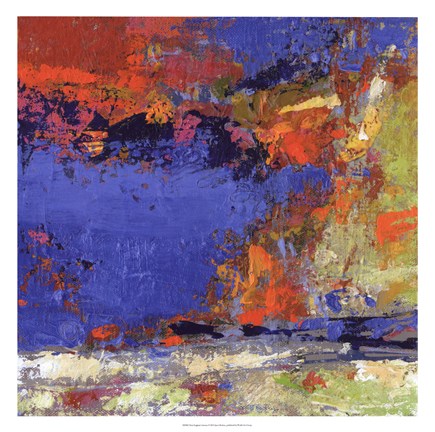 Framed New England Autumn Print