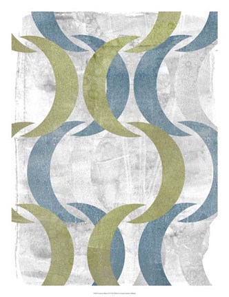 Framed Geometric Repeat IV Print