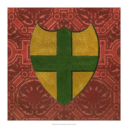 Framed Noble Crest I Print