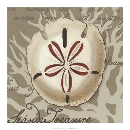 Framed Seaside Sonnet III Print