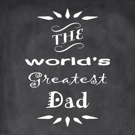 Framed World&#39;s Greatest Dad I Print